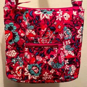 Vera Bradley Hipster Crossbody in Bloom Berry